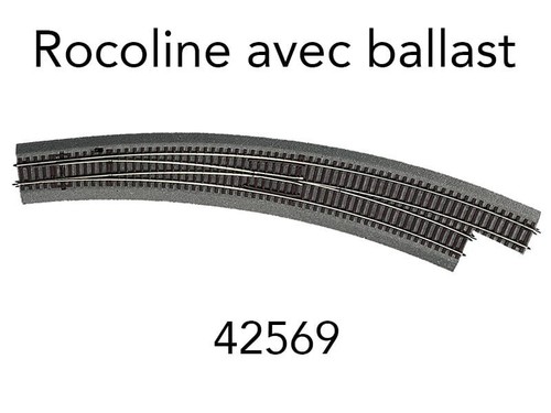 Roco aiguillage courbe droite - aiguillage,