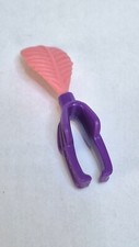 ATTACHE VIOLETTE AVEC PLUME ROSE DROITE POUR CHEVAL CIRQUE DRESSAGE PLAYMOBIL...