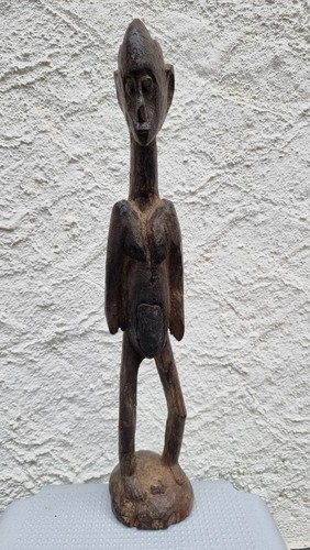 African art statue wood - african,