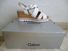 Gabor Sandales Blanches En Cuir