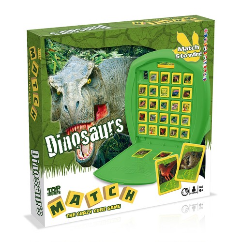 Top trumps match - top, dinosaures