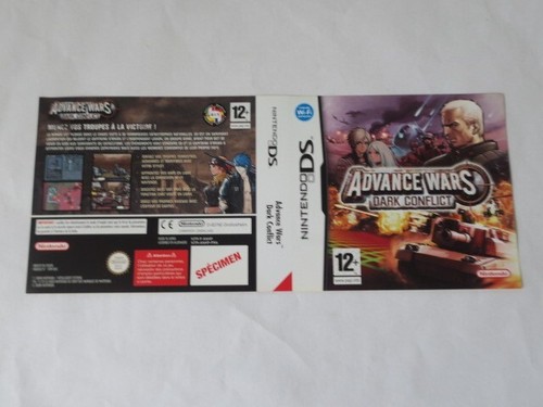 Jaquette jeu advance wars - jeu,