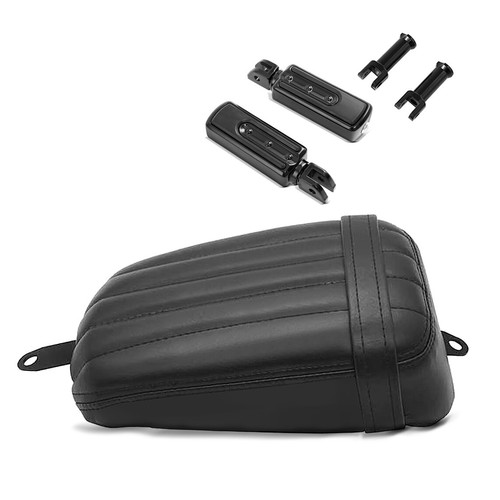Selle passager set - selle, harley