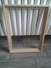 Encadrement Caisse américaine,Cadre en bois ,Finition naturelle ,Format Marine