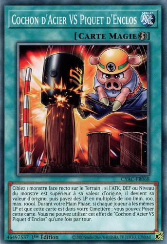 Cochon d acier vs - d'acier,