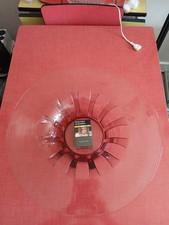 Vintage " art déco " VERLYS très belle et grande coupe en verre  signée violine