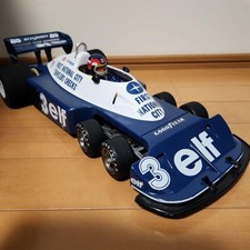 Tamiya 1/10 Tyrrell P34 RC Car 3-Wheel Racing Car Rear Wing Rubber Tires Vintage