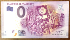 2017 RUGBY CHAMPIONS BILLET EURO SOUVENIR BANKNOTE BANCONOTA PAPER MONEY MONETA