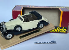 SOLIDO  ROLLS ROYCE 1939 BLANC