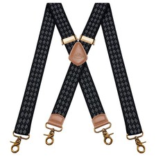 Bretelles pour hommes avec 4