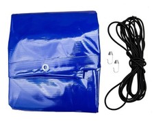 Bâche plate bleue pour remorque Garden Trailer 230 KIPP