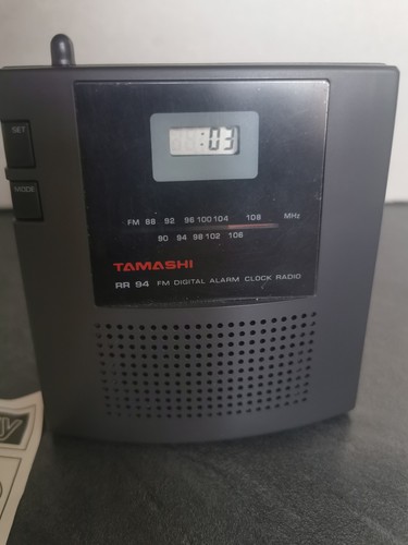 Radio réveil vintage tamashi - vintage,