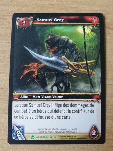 Carte allie samuel grey - allie,