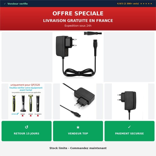 Chargeur aukru pour - 4,3, v