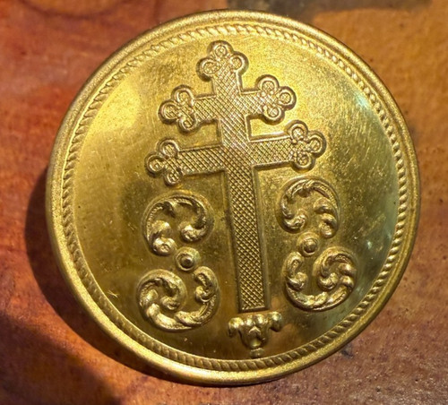 Bouton croix lorraine - de,