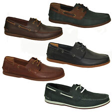 Clarks Collection Morven Sail Chaussures Bateau Mocassins Homme