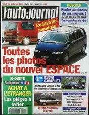 Toutes les photos du nouveau Renault Espace - L'auto journal - n° 411 - 1995 -