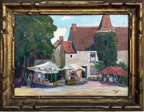 Original antique oil - original,