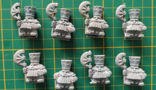 Warhammer Old world : 8 guerriers / warriors - nains du chaos dwarf (incomplets)
