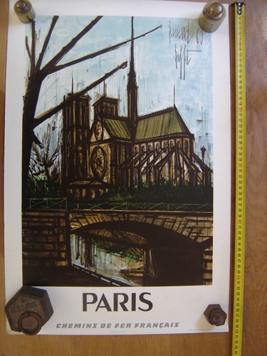 Affiche 1967 chemins - affiche,
