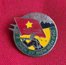 Indochine RARE Authentique Insigne Soldat Viet Minh Printemps 1954 Dien Bien Phu