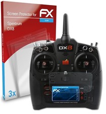 atFoliX 3x Film Protection d'écran pour Spektrum DX8 Protecteur d'écran clair