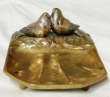  VIDE POCHE EN BRONZE ÉPOQUE ART NOUVEAU signé ALBERT MARIONNET (1852-1910)