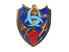 INSIGNE DES TROUPES DE MARINE LE 7° RIMa (Régiment d’Infanterie de Marine)