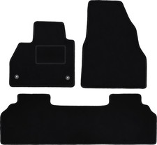 Tapis de sol en velours noir