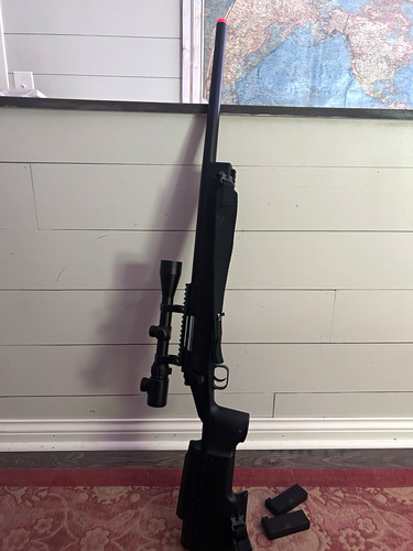 Matrix airsoft sniper rifle - sniper, rifle-