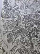 Papier marbré à la cuve de