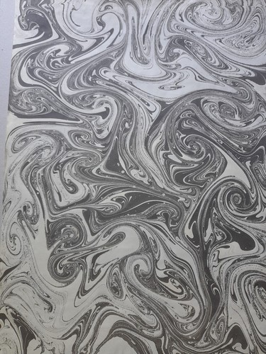 Papier marbré cuve - papier,