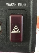 BMW E23 E24 Warning Feux De Détresse 1366453 Fond Rouge