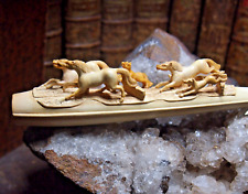 GROSSE PIPE FUME CIGARE EN ÉCUME DE MER SCULPTÉ  "qualitée musée    "