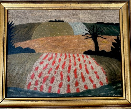 Rare peinture cire - à, la