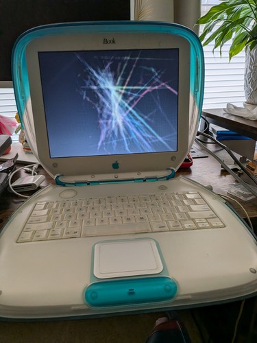Vintage apple ibook - ibook, clamshell