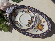 ANCIENNE ASSIETTE DESSOUS DE