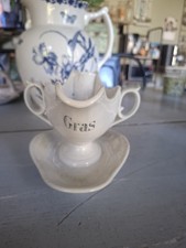 Saucière gras maigre terre - maigre, de