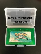 Pokemon Version Emeraude Game Boy Advance GBA 100% AUTHENTIQUE 🔋 PILE NEUVE 🔋