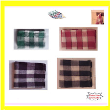 Torchon de Cuisine LOT  X1 X2  2 Modele Motif Carreaux 4 Couleurs    65x40cm
