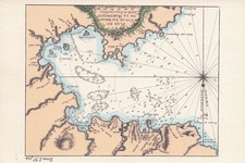 MARTINIQUE PLAN DU CUL DE SAC ROYAL DE LA MARTINIQUE