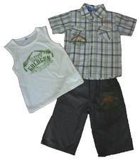 Ensemble enfant, short et chemise ZSF, voit, taille 12 ans - 152