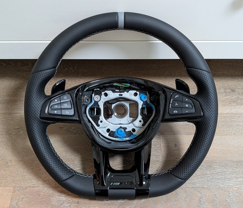 Volant cuir neuf pour mercedes - volant,