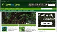 Save The Trees Site Web affilié Eco Business Installation et hébergement...