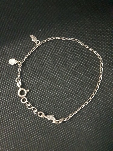 Bracelet cheville argent