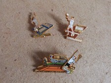 3 pins BNP ROLAND GARROS AB et BALLARD (NUMEROTE)