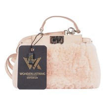 Sac FENDI Micro Peekaboo peau
