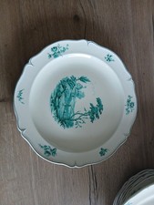   Plat ancien en faience Fine
