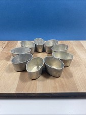 9 Anciens moules Aspic Gâteau