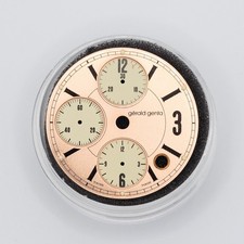 Gerald Genta Octo Chronograph Salmon G.3550 Vintage Dial
